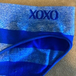XOXO Blue Striped Panties